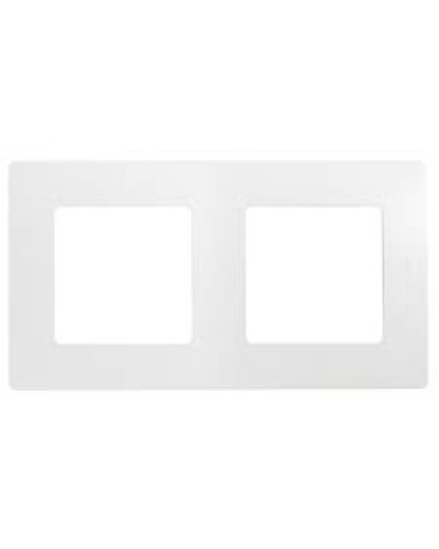Рамка 2 поста Etika белый Legrand 672502 в Сергиевом Посаде Аксессуары для кабель-канала Pintop.ru