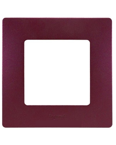 Рамка 1 пост Etika сливовый Legrand 672561 в Сергиевом Посаде Аксессуары для кабель-канала Pintop.ru