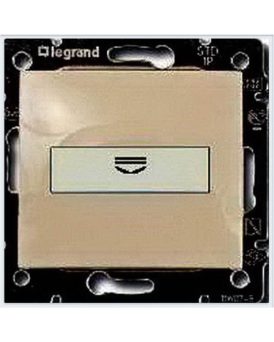 Выключатель c картой 10А слоновая кость Valena Legrand 774134 в Сергиевом Посаде Аксессуары для кабель-канала Pintop.ru