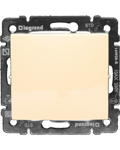 Переключатель промежуточный Valena 10 AX 250 В слоновая кость Legrand 774307 в Сергиевом Посаде Аксессуары для кабель-канала Pintop.ru