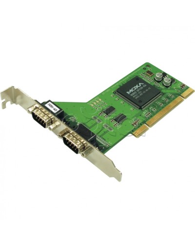 2-портовая плата RS-232 для шины Universal PCI Moxa CP-102U в Сергиевом Посаде Сетевые карты Pintop.ru