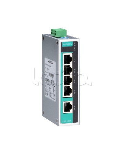 Коммутатор неуправляемый промышленный 5-портовый Moxa EDS-205A-T в Сергиевом Посаде Коммутаторы Pintop.ru