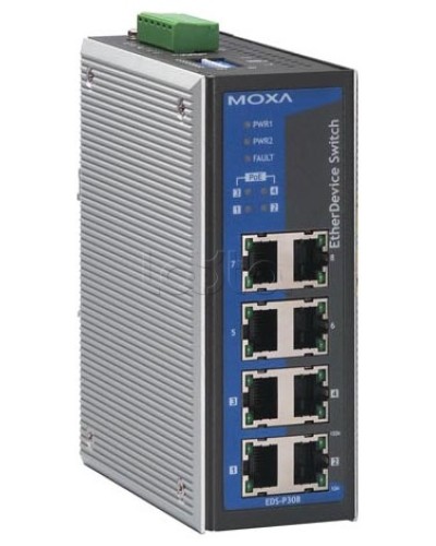 Коммутатор неуправляемый промышленный 8-портовый Moxa EDS-308-T в Сергиевом Посаде Коммутаторы Pintop.ru