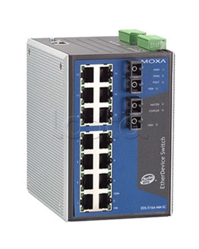 Коммутатор управляемый промышленный 16-портовыйMoxa EDS-516A-MM-SC в Сергиевом Посаде Коммутаторы Pintop.ru