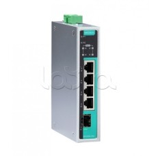Коммутатор PoE 5-портовый Moxa EDS-G205A-4PoE-1GSFP