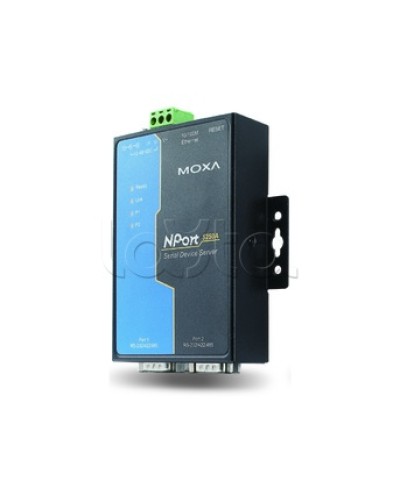 Сервер 2-портовый RS-232/422/485 в Ethernet Moxa NPort 5250A в Сергиевом Посаде Дополнительное оборудование для ОПС Pintop.ru