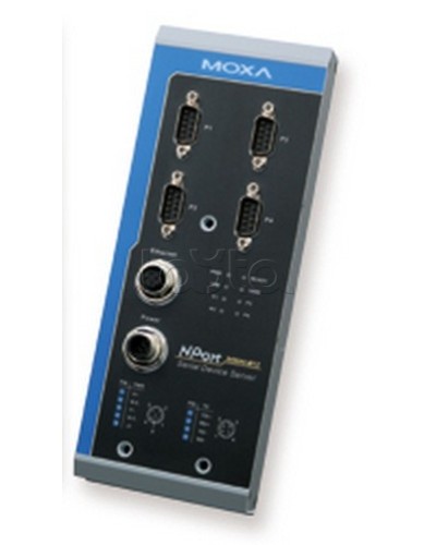 Сервер 4-портовый RS-232/422/485 в Ethernet Moxa NPort 5450AI-M12-CT в Сергиевом Посаде Дополнительное оборудование для ОПС Pintop.ru