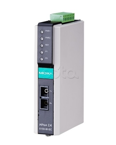 Сервер 1-портовый RS-232/422/485 в Ethernet Moxa NPort IA-5150-S-SC в Сергиевом Посаде Дополнительное оборудование для ОПС Pintop.ru