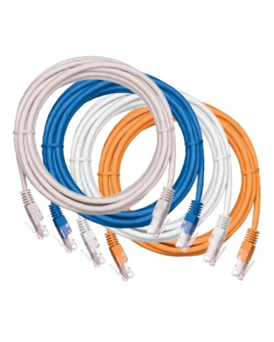 Шнур коммутационный NETLAN U/UTP 4 пары, Кат.5е (Класс D), 100МГц, 2хRJ45/8P8C, T568B, заливной, многожильный, BC (чистая медь), PVC нг(B), оранжевый, 2м, уп-ка 10шт. NETLAN EC-PC4UD55B-BC-PVC-020-OR-10 в Сергиевом Посаде Патчкорды (медные) Pintop.ru