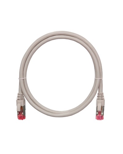 Шнур коммутационный 2хRJ45/8P8C S/FTP кат.6A (NMC-PC4SA55B-005-GY) NIKOMAX (0.5 м) в Сергиевом Посаде Патчкорды (медные) Pintop.ru