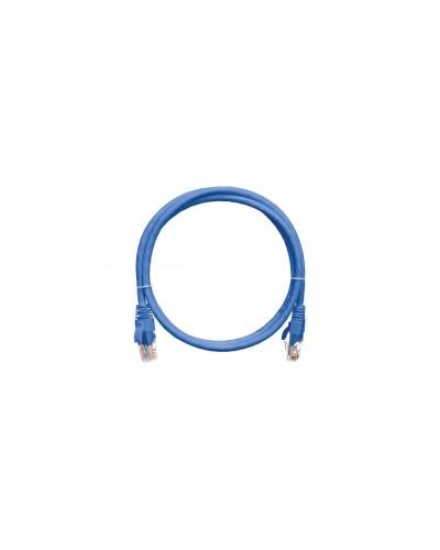 Шнур коммутационный 2хRJ45/8P8C, U/UTP, 4 пары, Кат.5е, LSZH, синий (1м) NIKOMAX NMC-PC4UD55B-010-C-BL в Сергиевом Посаде Патчкорды (медные) Pintop.ru