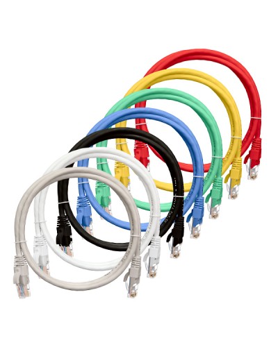 Шнур коммутационный 2хRJ45/8P8C U/UTP кат.5е (NMC-PC4UD55B-015-GY) NIKOMAX (1.5 м) в Сергиевом Посаде Патчкорды (медные) Pintop.ru