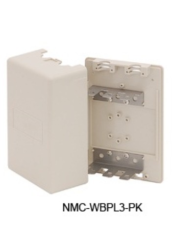 Щит распределительный настенный 3 плинта NIKOMAX (NMC-WBPL3-P) в Сергиевом Посаде Щиты электрические Pintop.ru