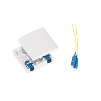 Розетка оптическая NIKOMAX NMF-WO02SCUS2-CS-WT