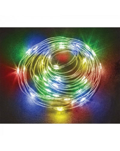 Гирлянда Navigator 95 069 NGF-D049-02 (микро роса RGBY) в Сергиевом Посаде Источники света(Лампы) Pintop.ru