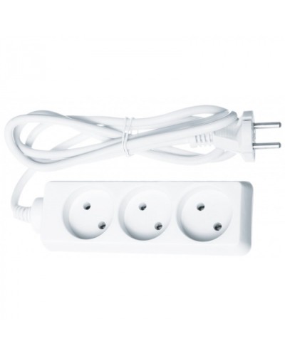 Удлинитель Navigator 61 309 NPE-S-03-300-X-2x1 б/з 3 гн. 3м в Сергиевом Посаде Блоки розеток Pintop.ru