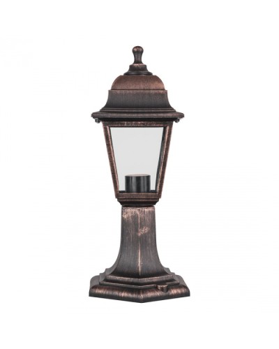 Светильник Navigator 80 470 NOF-PG31-003-IP44-E27 ( 4 грани черный под медь) в Сергиевом Посаде Светильники Pintop.ru