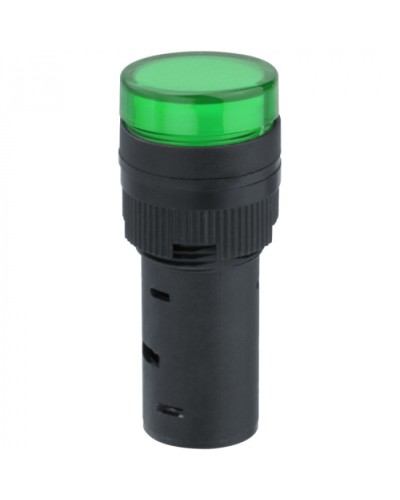 Лампа индикаторная Navigator 82 803 NBI-I-AD16-230-G зеленая d16мм 230В AC/DC в Сергиевом Посаде Источники света(Лампы) Pintop.ru