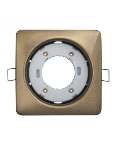 Светильник Navigator 93 025 NGX-S2-007-GX53 (Квадрат черненая бронза) в Сергиевом Посаде Светильники Pintop.ru