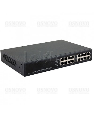 PoE-инжектор Gigabit Ethernet на 8 портов OSNOVO Midspan-8/150RG в Сергиевом Посаде Блоки питания для кожухов и камер Pintop.ru