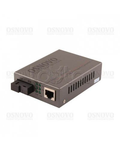 Медиаконвертер Fast Ethernet OSNOVO OMC-100-11S5a в Сергиевом Посаде Медиаконвертеры Pintop.ru