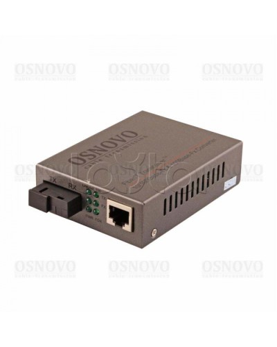 Медиаконвертер Fast Ethernet OSNOVO OMC-100-11S5b в Сергиевом Посаде Медиаконвертеры Pintop.ru