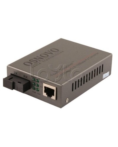 Медиаконвертер оптический OSNOVO OMC-100-21S5b в Сергиевом Посаде Медиаконвертеры Pintop.ru