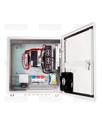 Cтанция базовая, уличная OSNOVO OS-44T1 в Сергиевом Посаде Блоки питания для кожухов и камер Pintop.ru