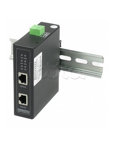 PoE-инжектор OSNOVO Midspan-1/903G(Booster) в Сергиевом Посаде Блоки питания для кожухов и камер Pintop.ru