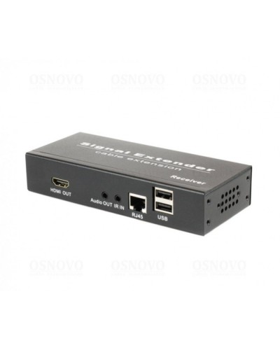 Дополнительный приёмник для комплекта передачи HDMI по сети Ethernet OSNOVO RLN-HiKMDA2 в Сергиевом Посаде Видеоусилители, Модуляторы, Делители Pintop.ru