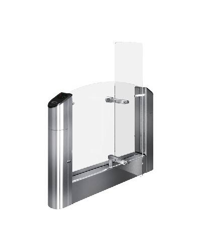 Модуль турникета крайний с высокими створками и картоприемником Oxgard Praktika T-04-SMTК-R-660(Mifare) в Сергиевом Посаде Турникеты Pintop.ru