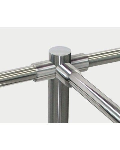 Патрубок прямой для крепления поручней PERCo-BH02 0-10 в Сергиевом Посаде Ограждения Pintop.ru