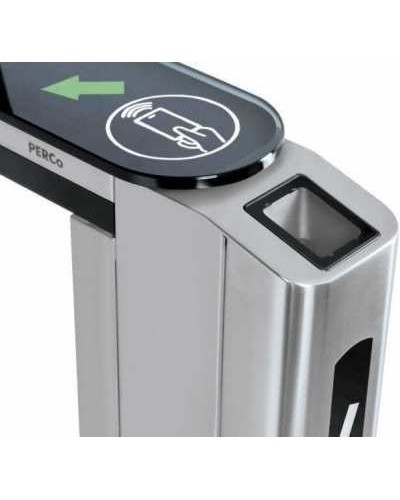 Передняя панель скоростного прохода PERCo-ST-01 со встроенным сканером штрихкода PERCo-FP01Q.1 в Сергиевом Посаде Ограждения Pintop.ru