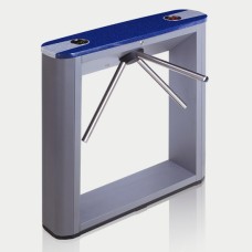 Турникет тумбовый электромеханический со стандартными планками, синей крышкой PERCo-TTD-03.1G (стандартные планки, синяя крышка)