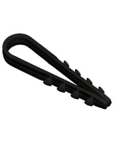 Дюбель-хомут 19-25 черный (100шт/уп) PROCONNECT 07-4523 в Сергиевом Посаде Стяжки-хомуты Pintop.ru