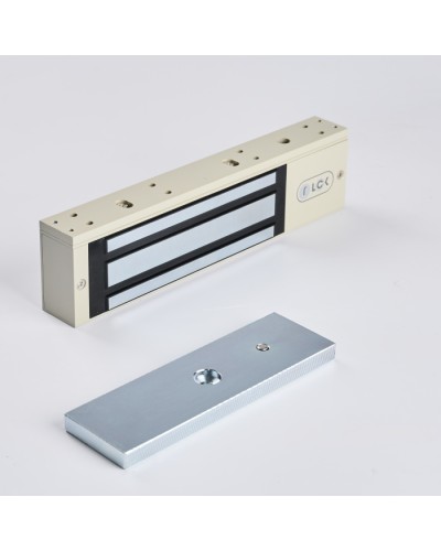 R-Lock RL-EM350-L0G - Электромагнитный замкок, 350кг, DC12/24B, цвет серый, RAL7032 (галечный серый) в Сергиевом Посаде Электромагнитные замки Pintop.ru