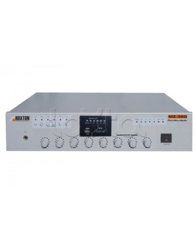 Микшер-усилитель ROXTON MZ-360 в Сергиевом Посаде Система оповещения и трансляции Roxton Pintop.ru