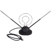 Антенна комнатная телескопическая на подставке «Усы», RX-105 REXANT 34-0105