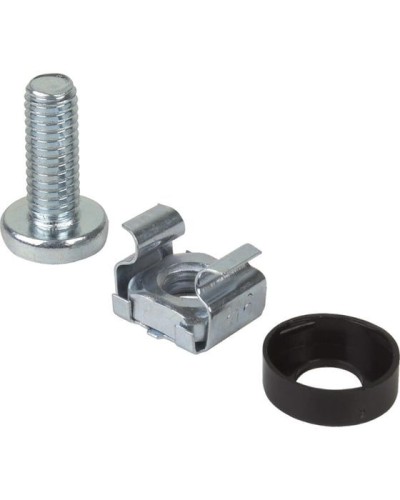 Комплект крепежа винт+шайба+гайка M6x16 REXANT (04-2686) в Сергиевом Посаде Аксессуары для стоек и шкафов Pintop.ru