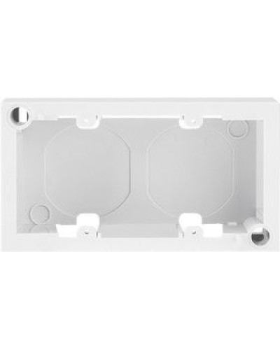 Короб накладной для лицевых панелей 80х150 под 4 модуля 45х22,5 Mosaic 03-0127 в Сергиевом Посаде Распределительные коробки Pintop.ru