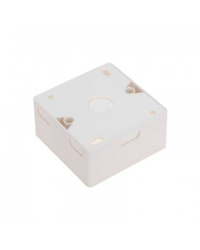 Короб накладной для лицевых панелей 80х80 под 2 модуля 45х22,5 Mosaic 03-0126 в Сергиевом Посаде Распределительные коробки Pintop.ru