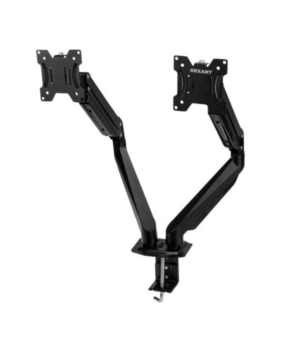 Кронштейн для двух мониторов 13-32, настольный с газлифтом, серия PROFI REXANT 38-0357 в Сергиевом Посаде Системы видеонаблюдения Pintop.ru
