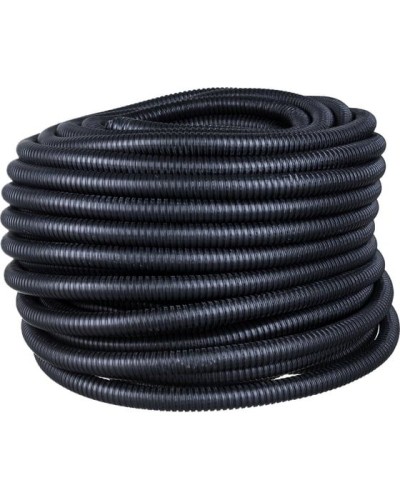 Металлорукав в ПВХ изоляции МРПИнг-20 (РЗ-Ц-ПВХнг), черный REXANT (28-2020-50) в Сергиевом Посаде Металлорукав Pintop.ru