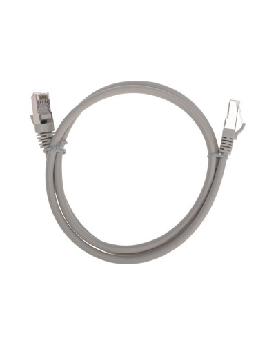 Патч-корд F/UTP, CAT 6, RJ45-RJ45, 26AWG, LSZH, серый, 1м REXANT 02-0210-1 в Сергиевом Посаде Патчкорды (медные) Pintop.ru