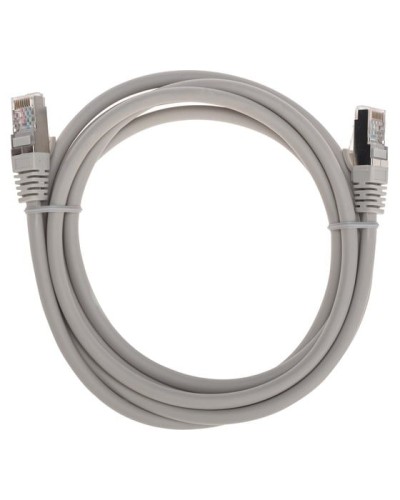 Патч-корд S/FTP, CAT 6A (10G), RJ45-RJ45, 28AWG, LSZH, серый, 2м REXANT 02-0390-2 в Сергиевом Посаде Патчкорды (медные) Pintop.ru