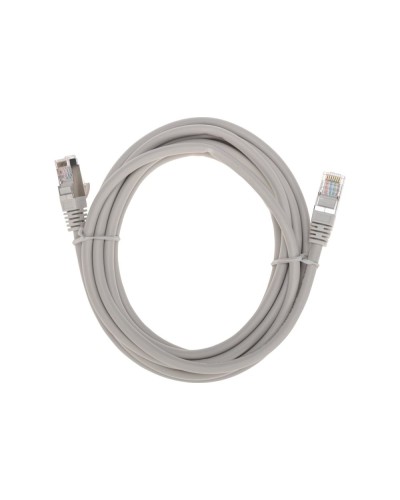 Патч-корд S/FTP, CAT 6A (10G), RJ45-RJ45, 28AWG, LSZH, серый, 3м REXANT 02-0390-3 в Сергиевом Посаде Патчкорды (медные) Pintop.ru