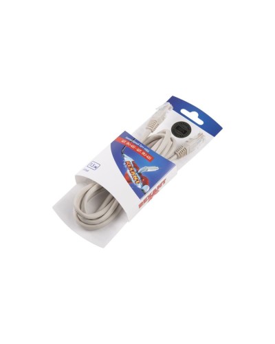 Патч-корд U/UTP RJ45-RJ45, CAT 5e, PVC, серый, 1,5м REXANT 06-3202 в Сергиевом Посаде Патчкорды (медные) Pintop.ru