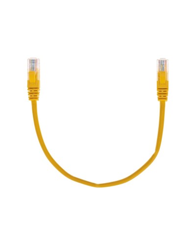 Патч-корд U/UTP, CAT 5e, RJ45-RJ45, 26AWG, LSZH, желтый, 0,3м REXANT 02-0105-03 в Сергиевом Посаде Патчкорды (медные) Pintop.ru