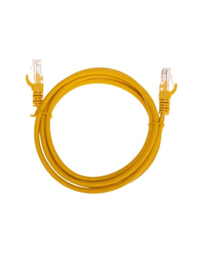 Патч-корд U/UTP, CAT 5e, RJ45-RJ45, 26AWG, LSZH, желтый, 1,5м REXANT 02-0105-105 в Сергиевом Посаде Патчкорды (медные) Pintop.ru