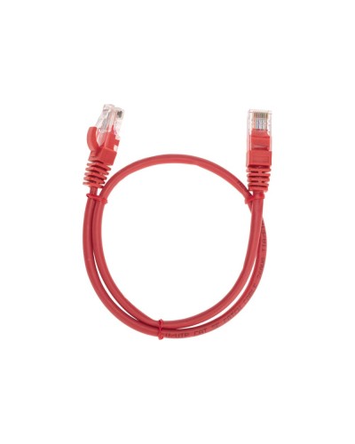 Патч-корд U/UTP, CAT 5e, RJ45-RJ45, 26AWG, LSZH, красный, 0,5м REXANT 02-0103-05 в Сергиевом Посаде Патчкорды (медные) Pintop.ru